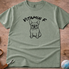 Vitamin F French Bulldog (Frenchie) T-Shirt