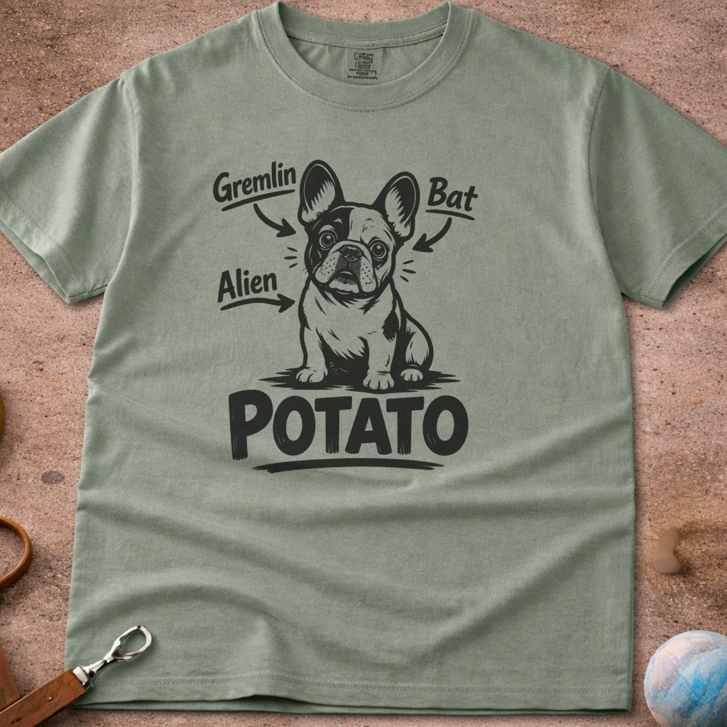 French Bulldog (Frenchie) Potato T-Shirt