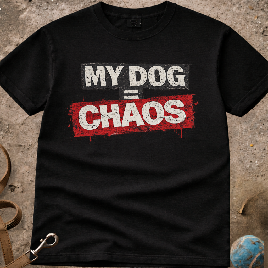 MY DOG = CHAOS T-Shirt