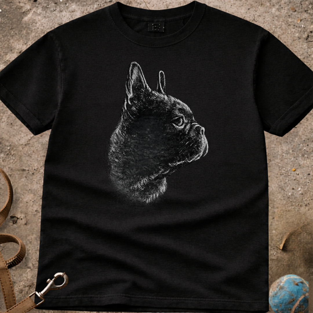 French Bulldog (Frenchie) Portrait T-Shirt