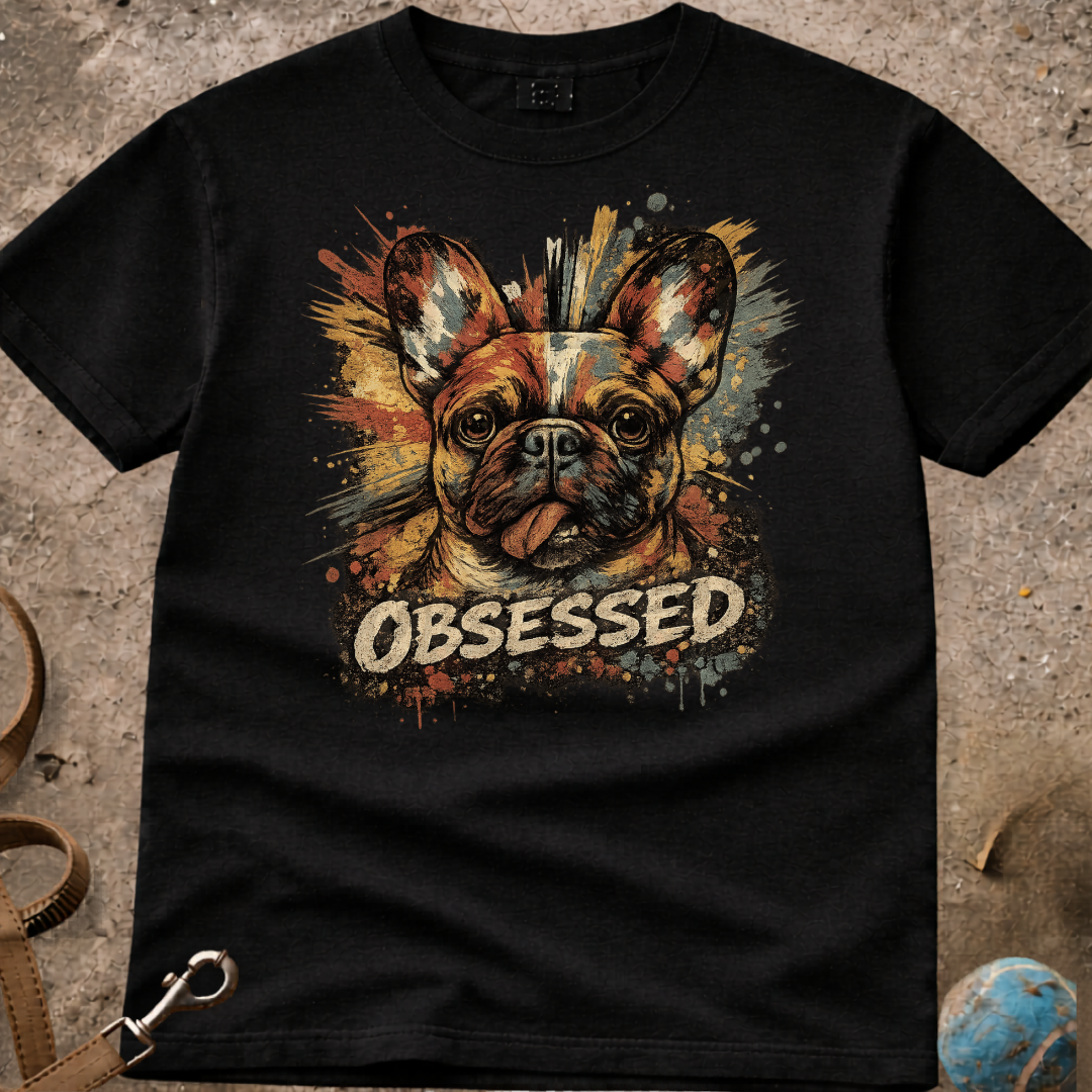 Obsessed French Bulldog (Frenchie) T-Shirt