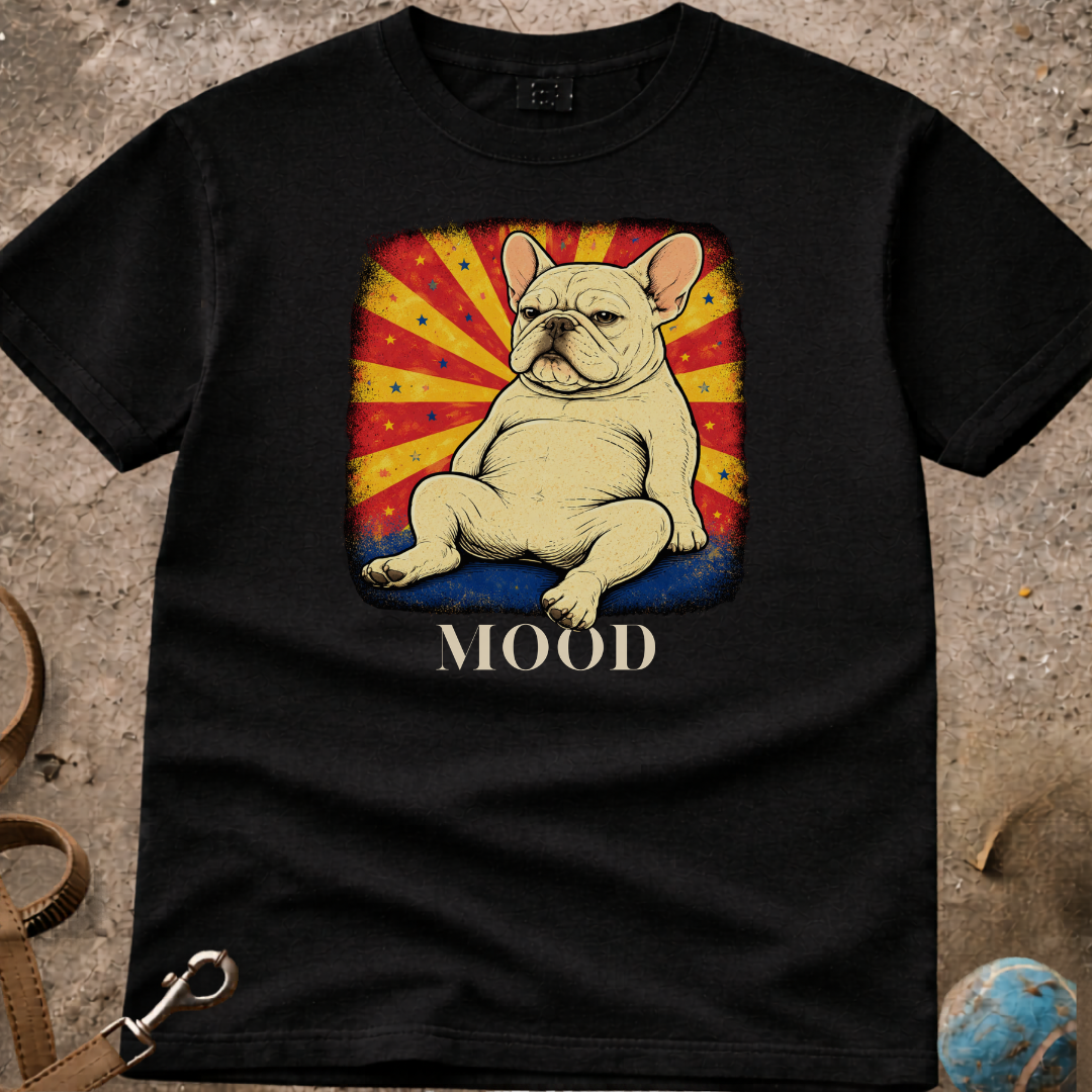 French Bulldog (Frenchie) Lazy Mood T-Shirt