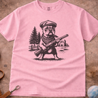 French Bulldog (Frenchie) Farm Dog shotgun T-Shirt