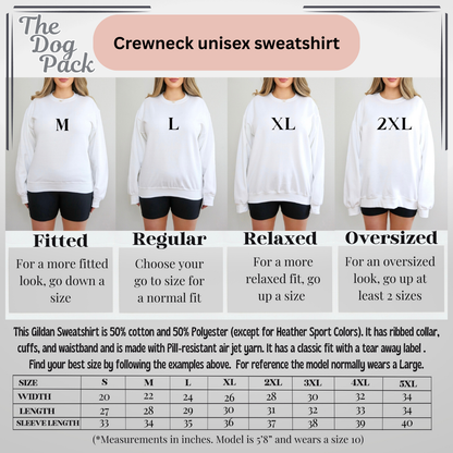 Personalised “Best Dog Walker Ever” Sweatshirt – Custom Printed with Dog Name