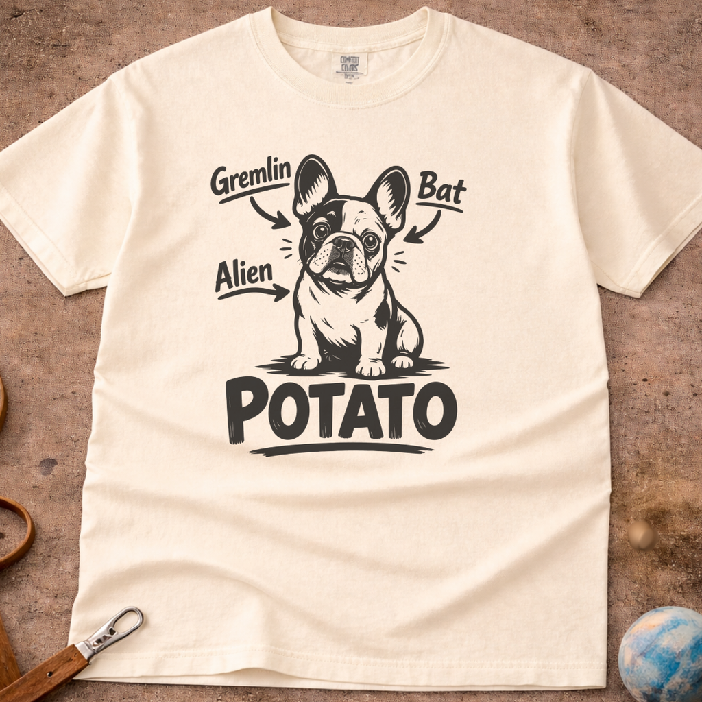 French Bulldog (Frenchie) Potato T-Shirt