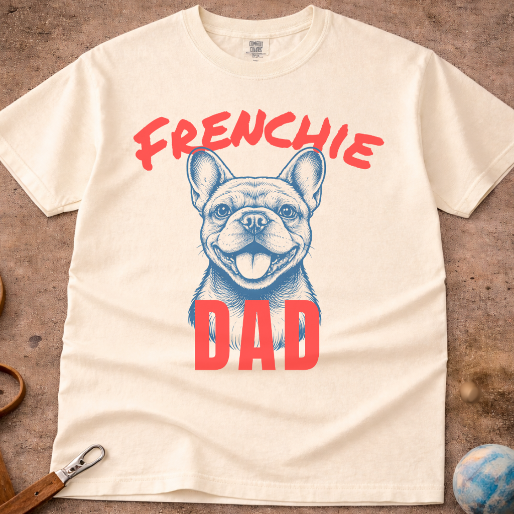 French Bulldog (Frenchie) dad T-Shirt