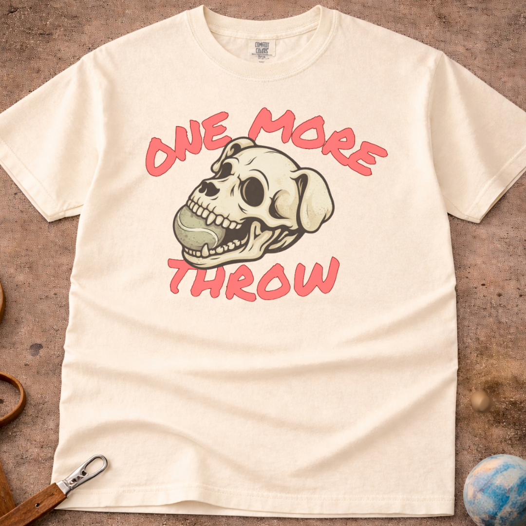 One More Throw Skeleton T-Shirt