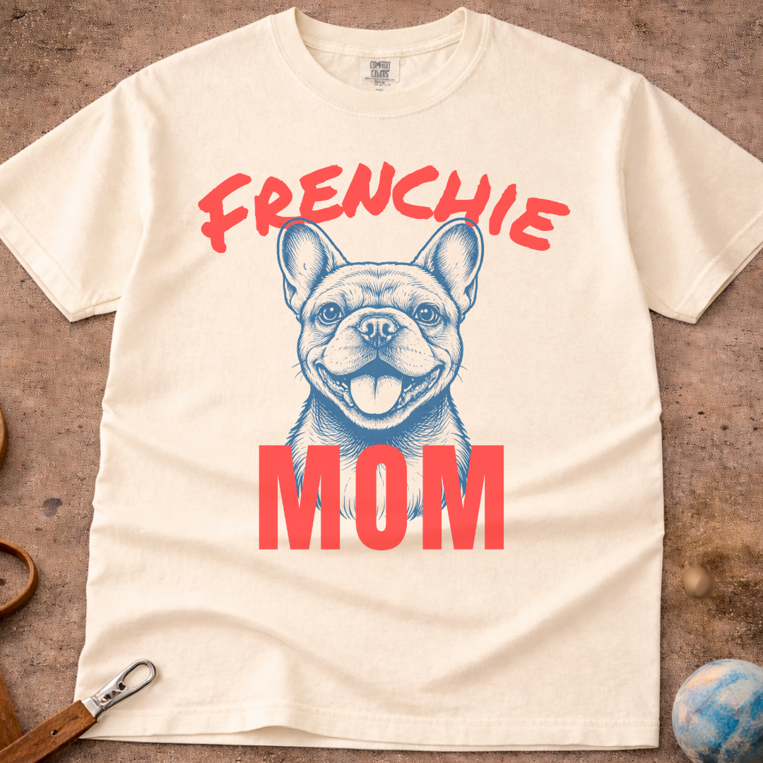 French Bulldog (Frenchie) Mom T-Shirt