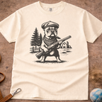 French Bulldog (Frenchie) Farm Dog shotgun T-Shirt