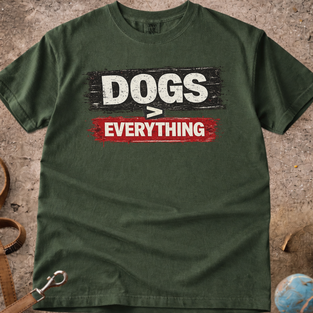DOGS Over Everything T-Shirt
