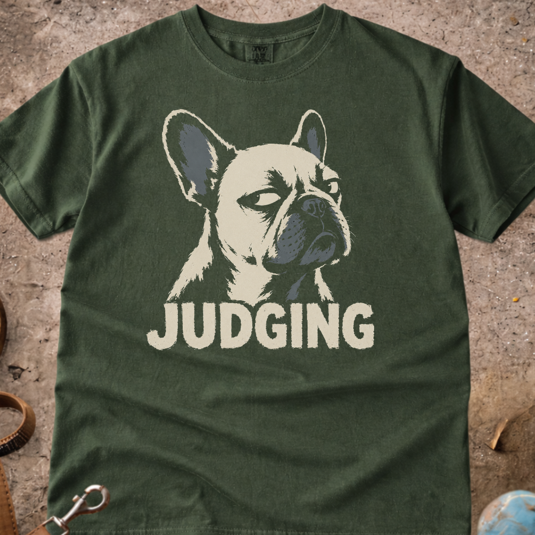 French Bulldog (Frenchie) JUDING T-Shirt