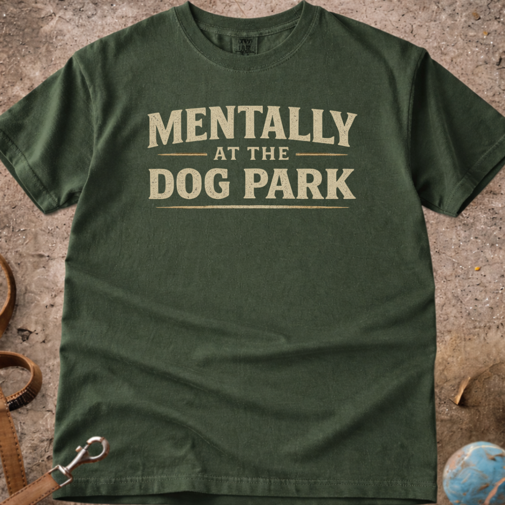 Mentally At The Dog Park T-Shirt