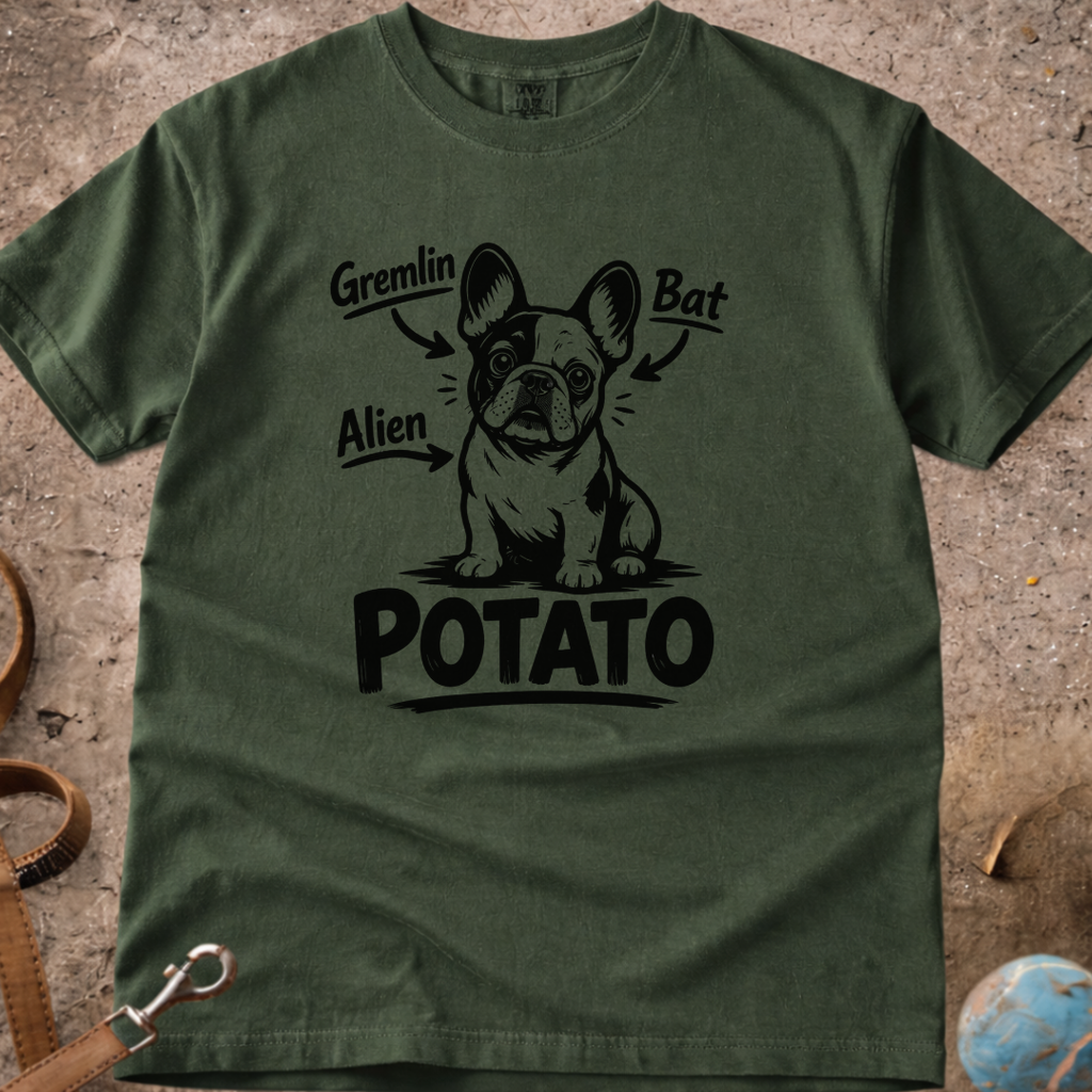 French Bulldog (Frenchie) Potato T-Shirt