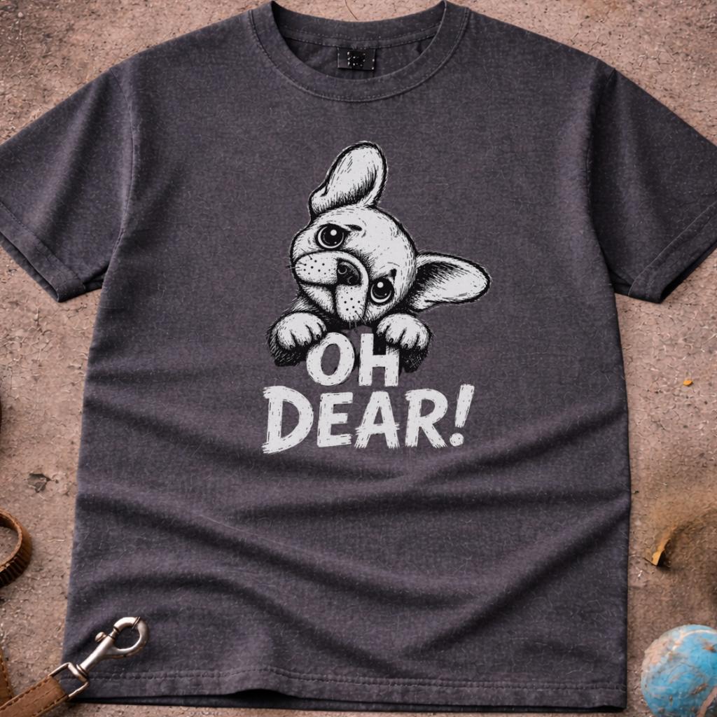 French Bulldog puppy (Frenchie) Oh Dear T-Shirt