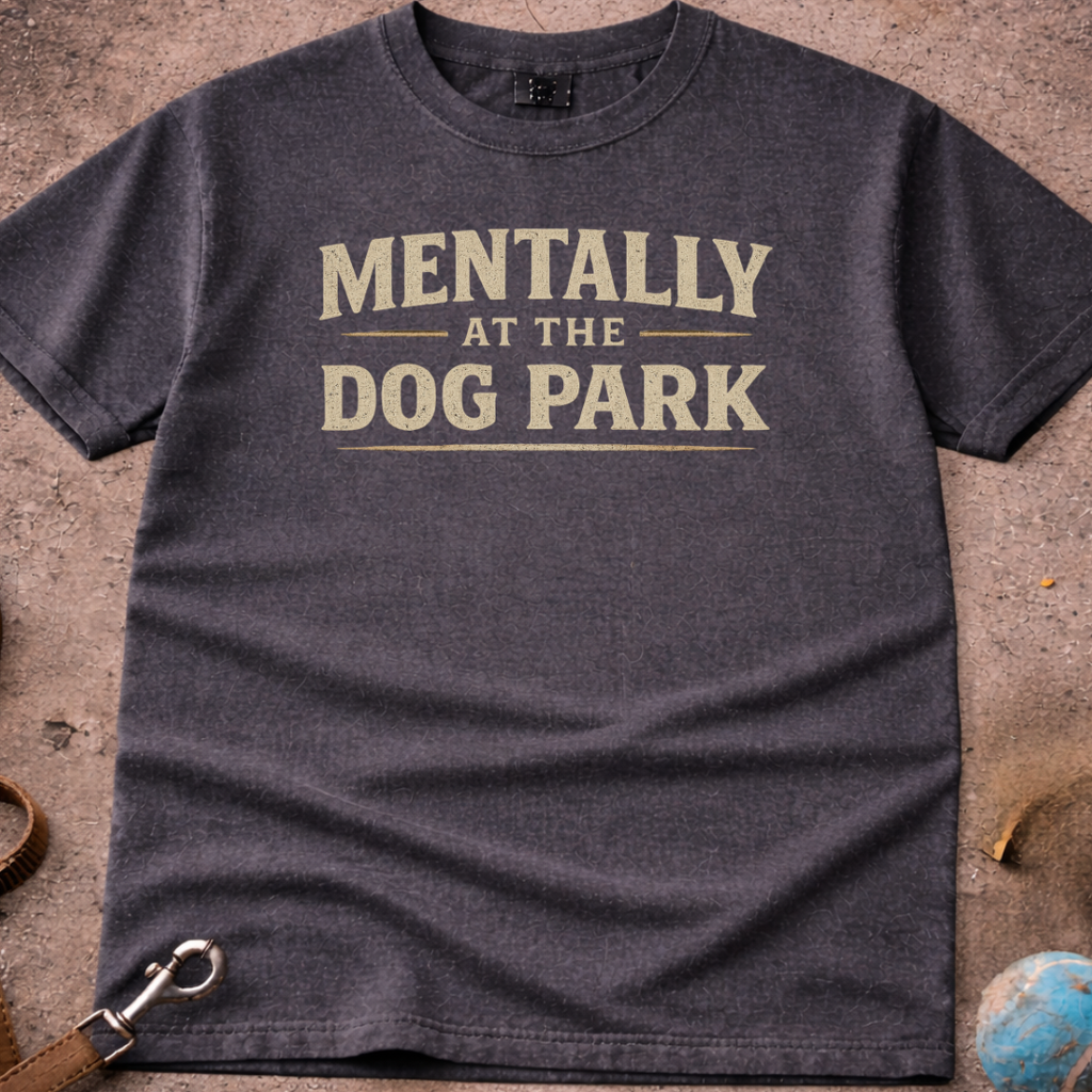 Mentally At The Dog Park T-Shirt
