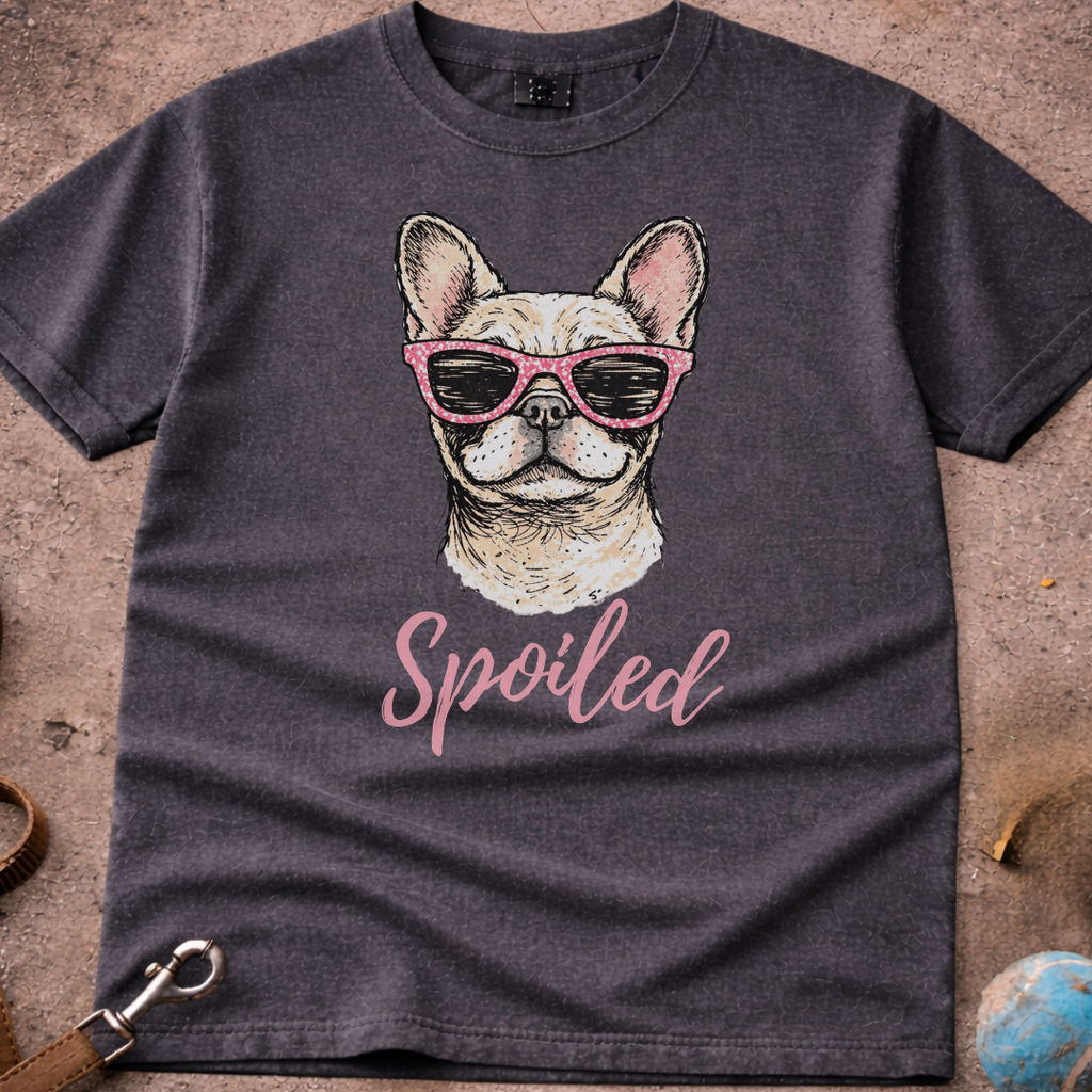 Spoiled French Bulldog (Frenchie) T-Shirt
