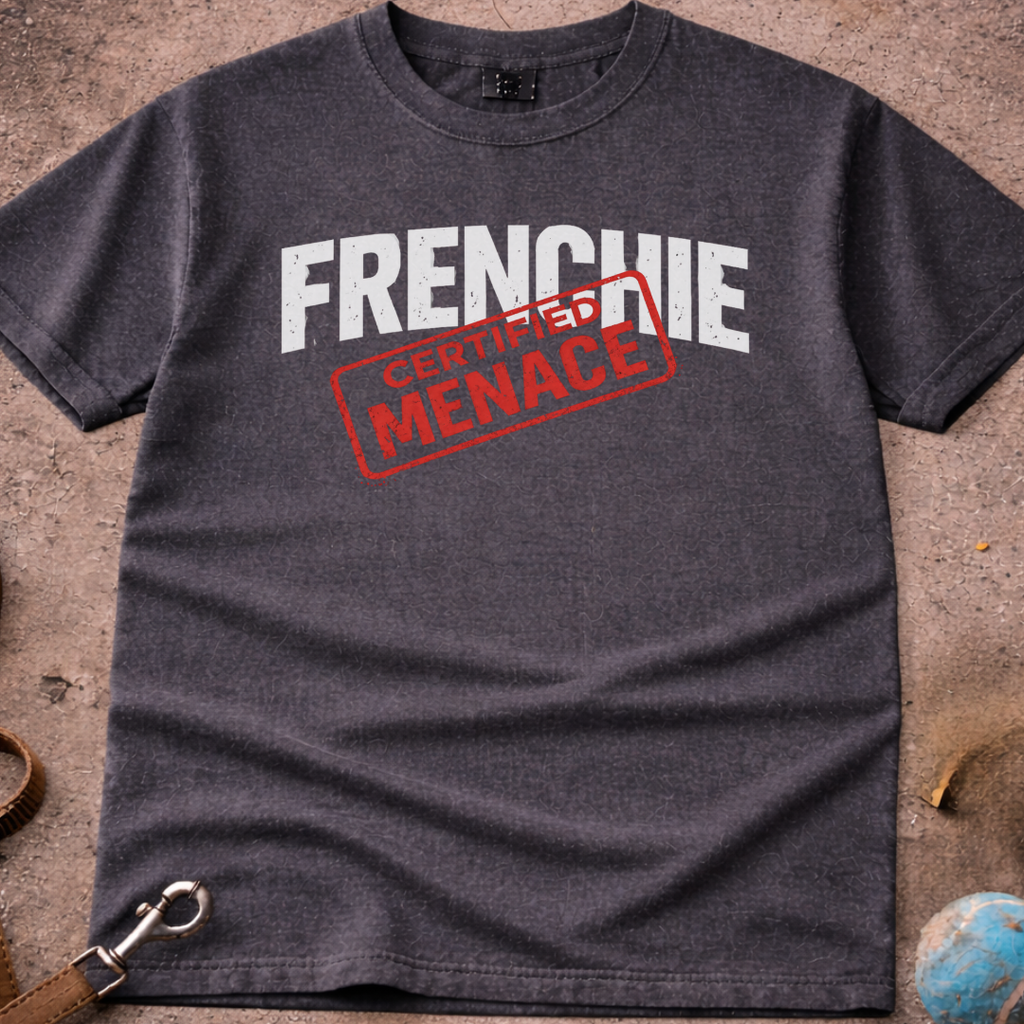 FRENCHIE Certified Menace T-Shirt