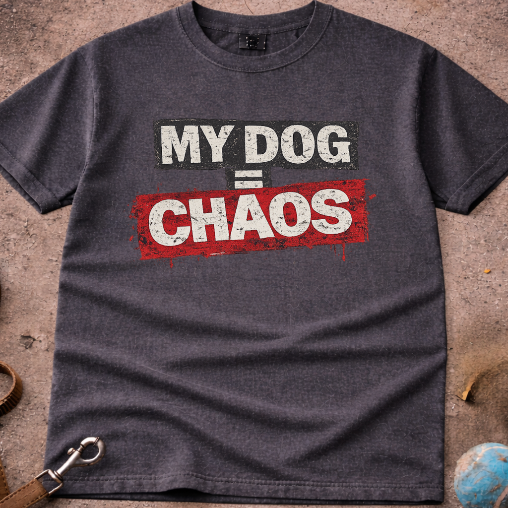 MY DOG = CHAOS T-Shirt