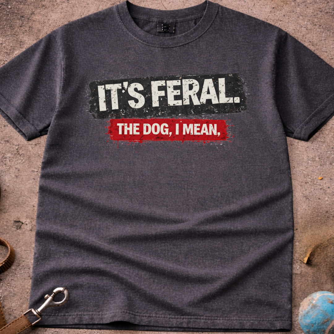 IT'S FERAL (the dog I mean) T-Shirt
