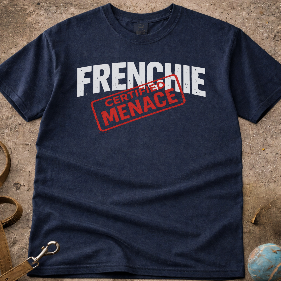 FRENCHIE Certified Menace T-Shirt