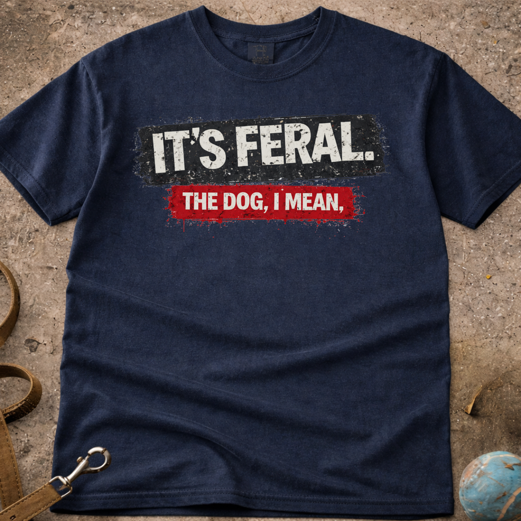 IT'S FERAL (the dog I mean) T-Shirt