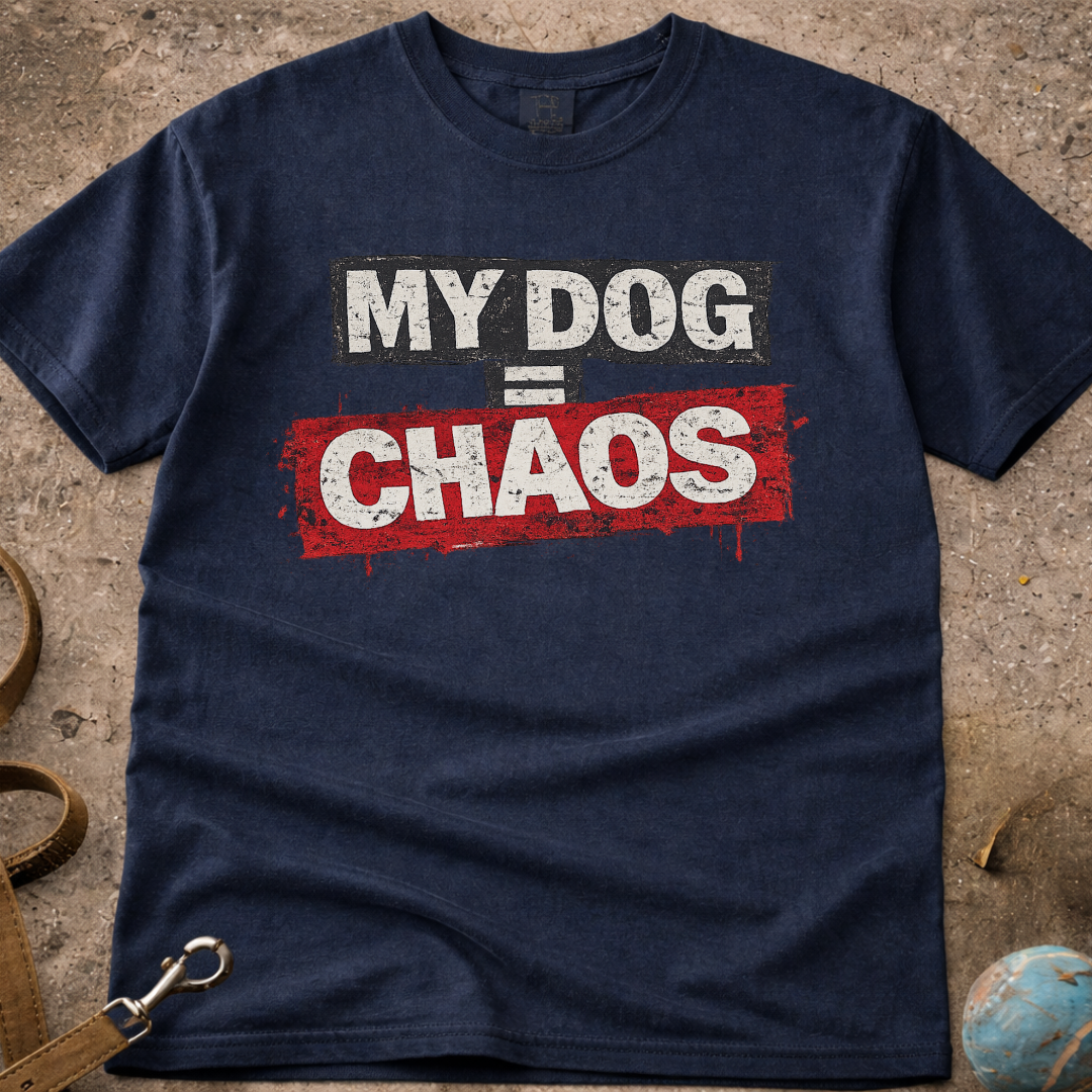 MY DOG = CHAOS T-Shirt