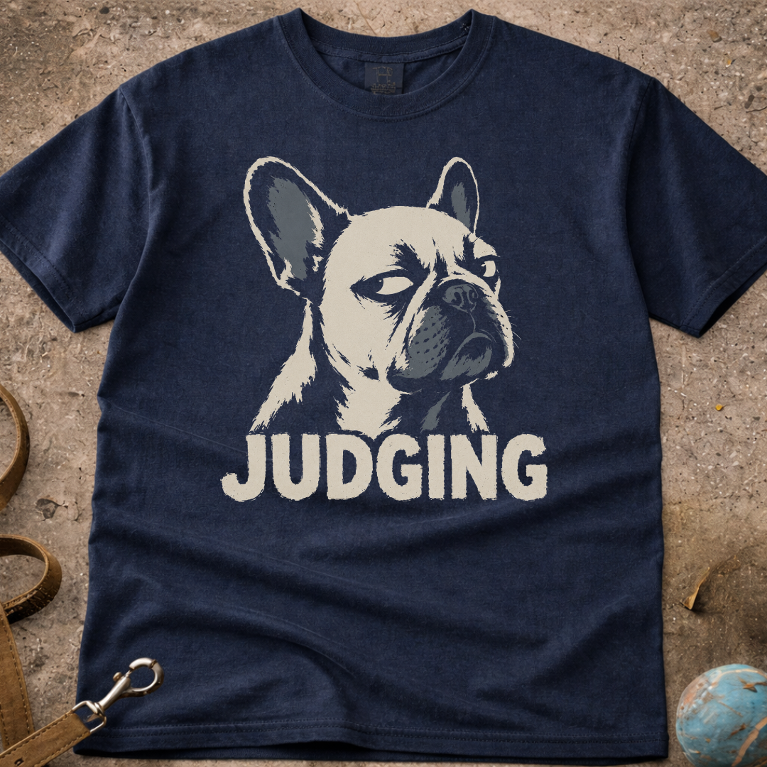 French Bulldog (Frenchie) JUDING T-Shirt