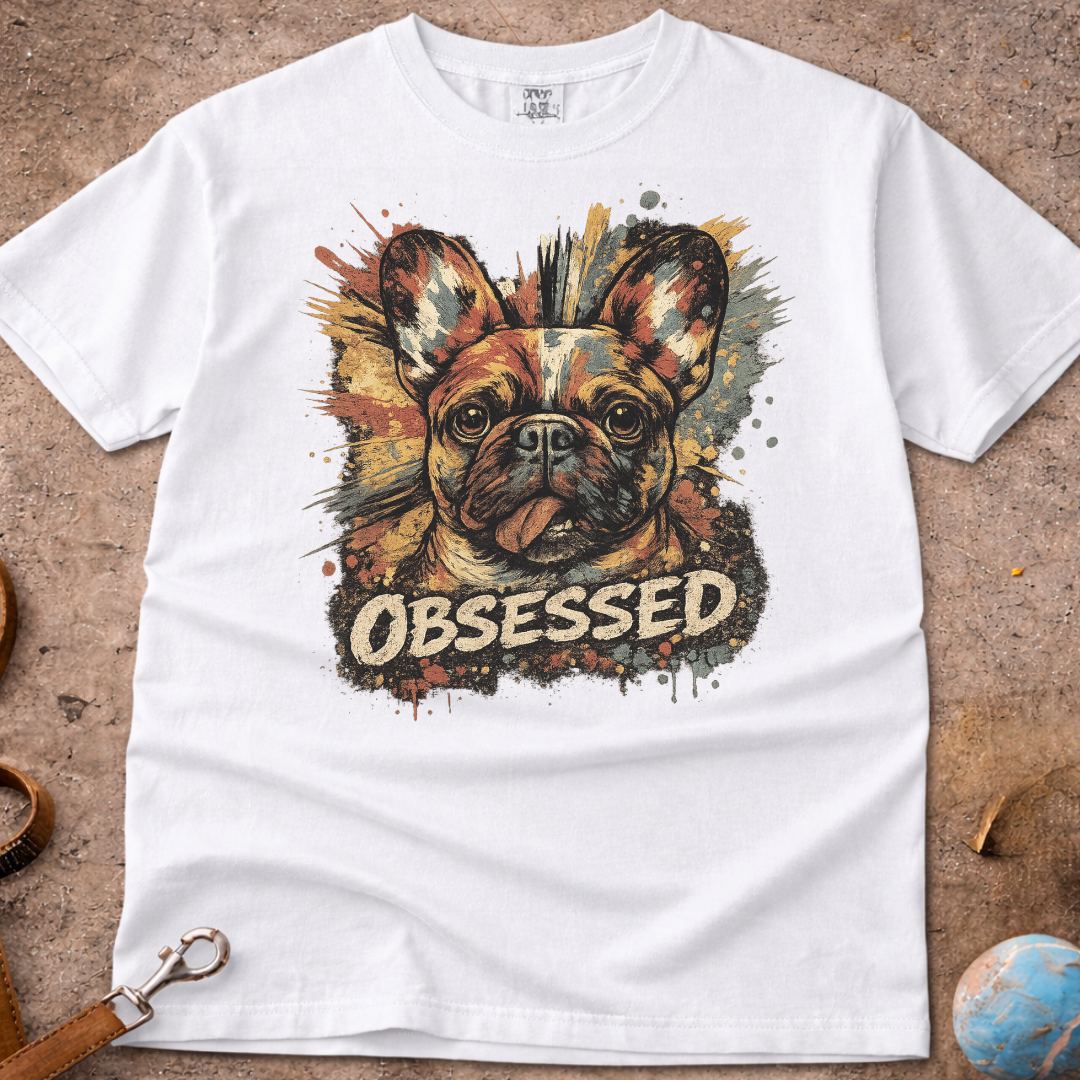 Obsessed French Bulldog (Frenchie) T-Shirt
