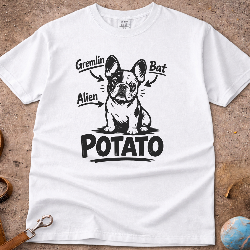 French Bulldog (Frenchie) Potato T-Shirt