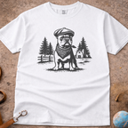 French Bulldog (Frenchie) Farm Dog T-Shirt