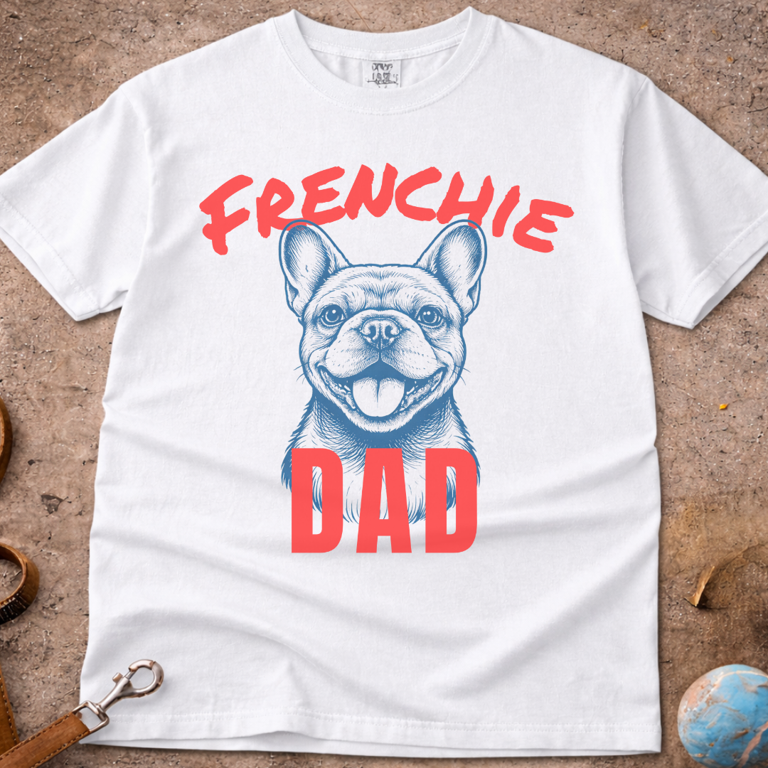 French Bulldog (Frenchie) dad T-Shirt