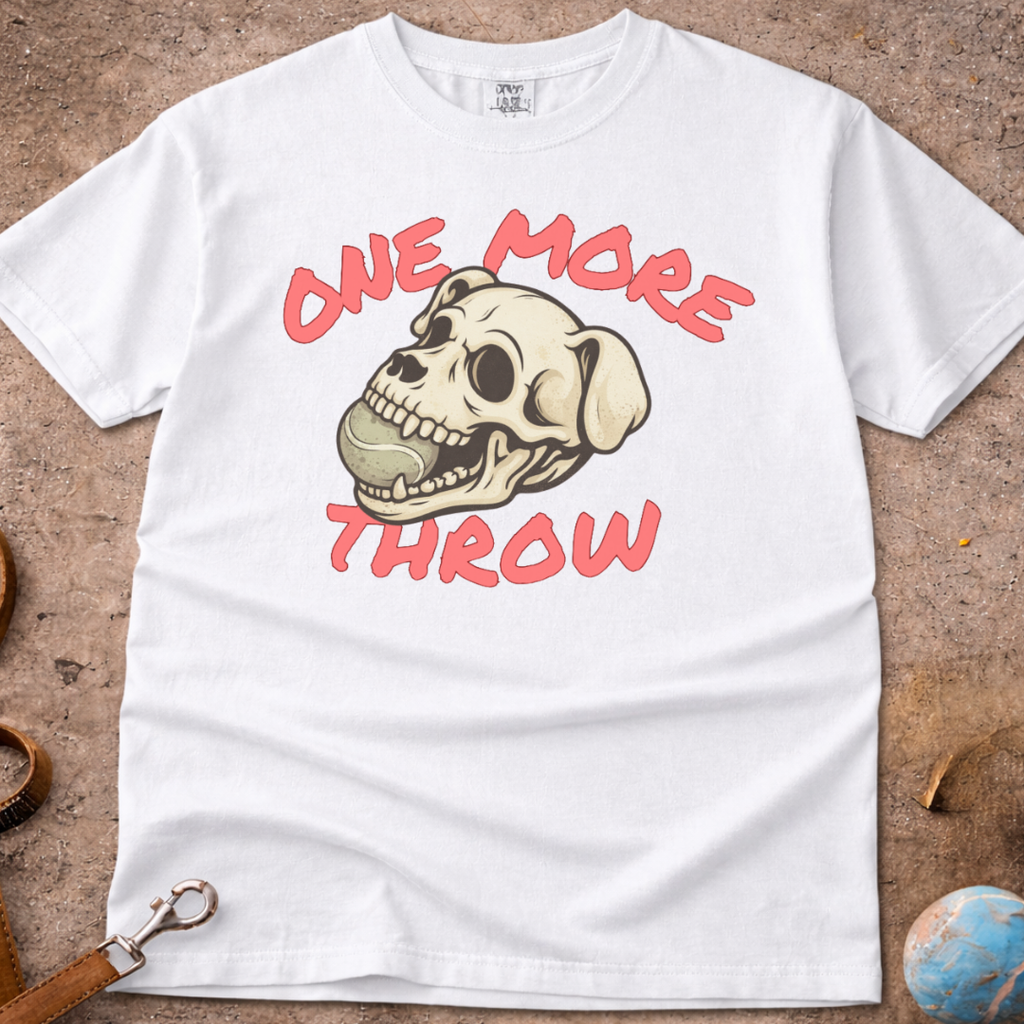 One More Throw Skeleton T-Shirt